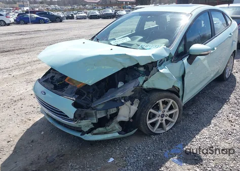 2017 Ford Fiesta Se из США, поврежденный, VIN 3FADP4BJ0HM103203